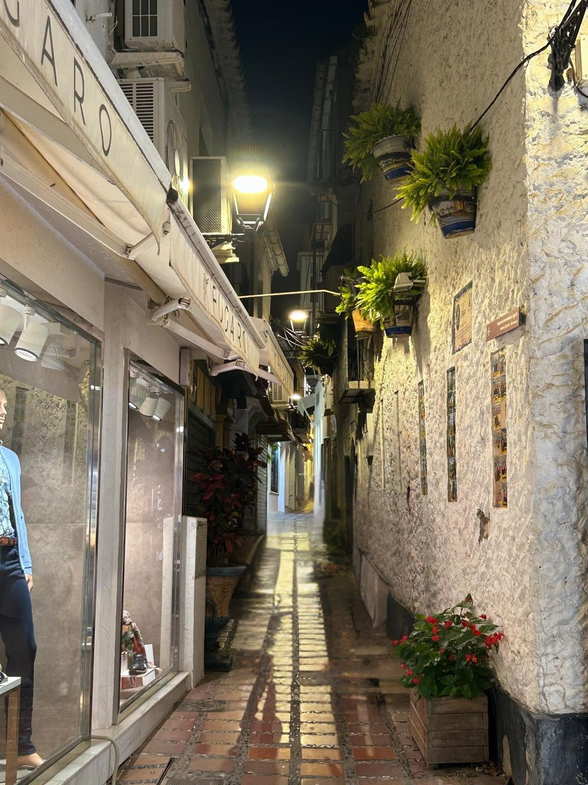 ulička v meste na ulici