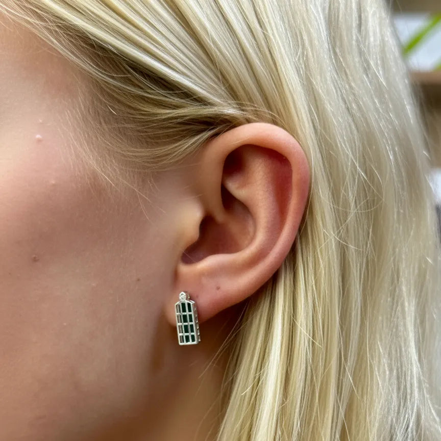 LUMEN naušnice zo 14 karátoveho zlata livestyle fotka