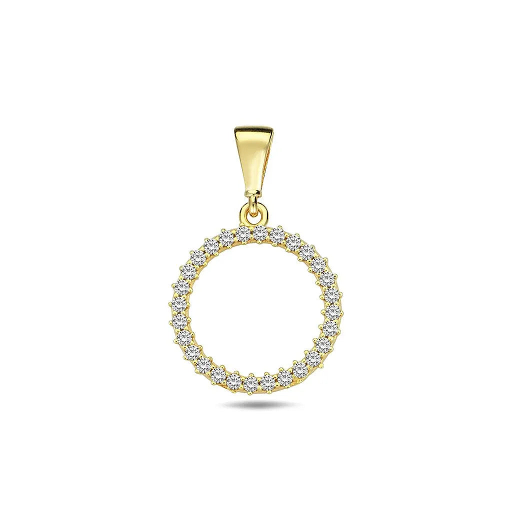 Linea-14-karátové-zlato-prívesok