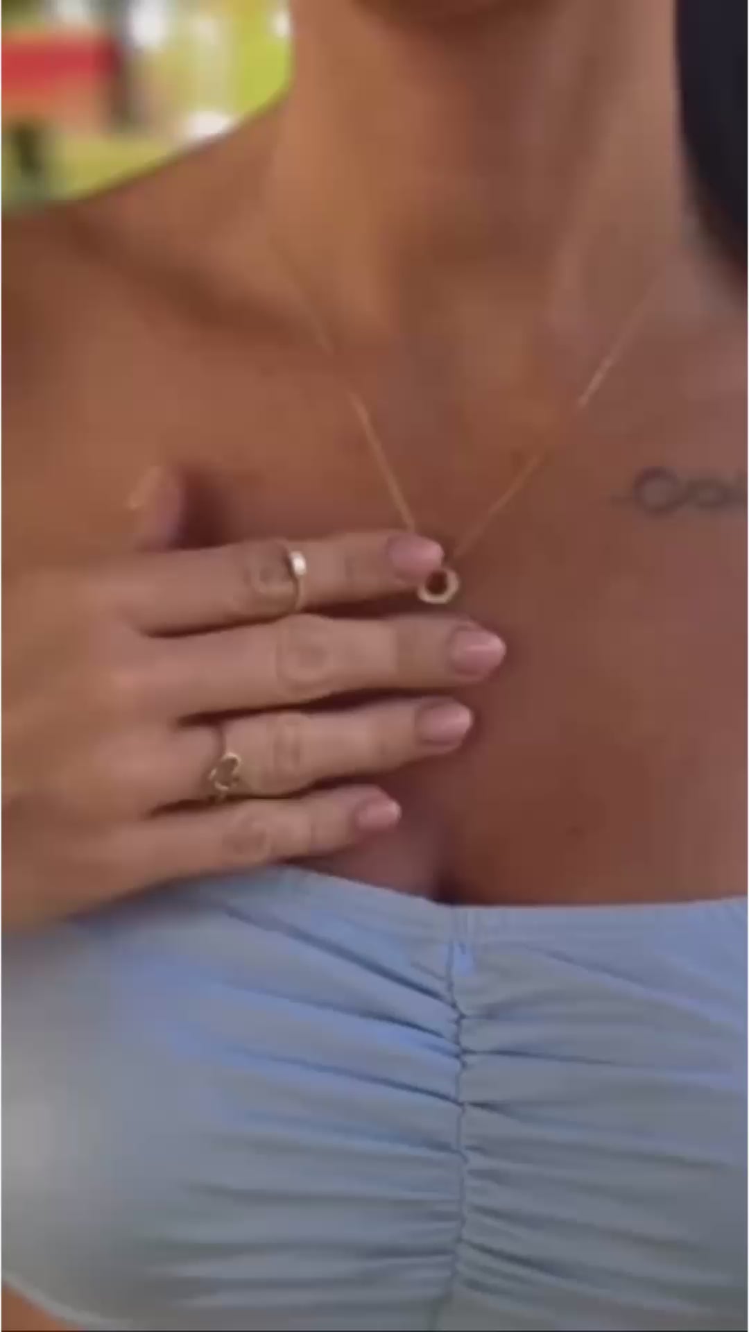 AMORE | Romantický zlatý prsteň s otvoreným srdcom a zirkónom video